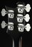 Rickenbacker 4003/5 S, Matte Black: Headstock - Rear