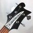 Rickenbacker 4003/5 S, Matte Black: Headstock