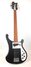 Rickenbacker 4003/5 S, Matte Black: Full Instrument - Front