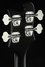 Rickenbacker 4003/4 , Matte Black: Headstock - Rear