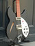 Rickenbacker 330/6 , Matte Black: Close up - Free2
