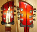 Rickenbacker 360/6 , Fireglo: Headstock