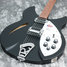 Rickenbacker 330/6 , Matte Black: Free image