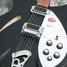 Rickenbacker 330/6 , Matte Black: Close up - Free