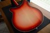Sep 2014 Rickenbacker 360/6 , Fireglo: Body - Rear
