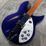 Rickenbacker 330/6 , Midnightblue: Close up - Free2