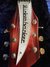 Rickenbacker 381/6 V69, Fireglo: Headstock
