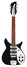 Rickenbacker 325/6 C64, Jetglo: Full Instrument - Front