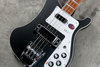 Rickenbacker 4003/4 , Matte Black: Close up - Free