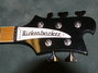 Jan 1986 Rickenbacker 4003/5 S, Jetglo: Headstock