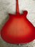 Jan 2007 Rickenbacker 620/6 , Fireglo: Body - Rear