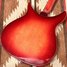 Jan 1976 Rickenbacker 320/6 f hole, Fireglo: Body - Rear