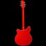 Rickenbacker 360/6 SPC, Pillarbox Red: Full Instrument - Rear