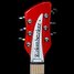 Rickenbacker 360/6 SPC, Pillarbox Red: Headstock