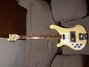 Rickenbacker 4001/4 Mod, White: Neck - Front