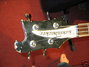 Jan 1974 Rickenbacker 4001/4 , Jetglo: Headstock