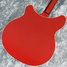 Feb 2014 Rickenbacker 360/6 , Ruby: Body - Rear
