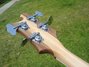 Rickenbacker 4003/4 , Natural Walnut: Headstock - Rear