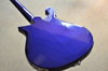 May 2019 Rickenbacker 620/6 , Midnightblue: Body - Rear