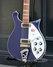 Rickenbacker 620/6 , Midnightblue: Close up - Free