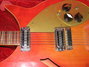 Rickenbacker 360/6 Capri, Fireglo: Close up - Free