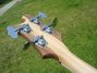 Rickenbacker 4003/4 , Natural Walnut: Headstock - Rear