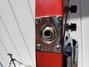 Rickenbacker 105/6 LapSteel, Red: Close up - Free