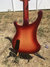 May 1995 Rickenbacker 4004/4 Laredo, Fireglo: Body - Rear