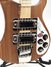 Rickenbacker 4003/4 AC Al Cisneros model, Natural Walnut: Body - Front