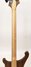 Rickenbacker 4003/4 AC Al Cisneros model, Natural Walnut: Neck - Rear