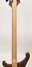 Rickenbacker 4003/4 AC Al Cisneros model, Natural Walnut: Neck - Rear