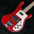 Rickenbacker 4003/4 , Alarm Red: Body - Front