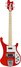 Rickenbacker 4003/4 , Alarm Red: Full Instrument - Rear