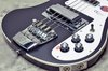 Rickenbacker 4003/4 , Matte Black: Close up - Free
