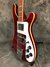 Rickenbacker 4001/4 Mod, Burgundy: Close up - Free2