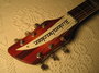Jan 1997 Rickenbacker 360/6 V64, Fireglo: Headstock