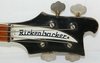 Rickenbacker 4001/4 Mod, Jetglo: Headstock