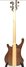 Rickenbacker 4003/4 S, Natural Walnut: Full Instrument - Rear