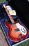 Rickenbacker 381/6 V69, Fireglo: Close up - Free