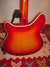Feb 1967 Rickenbacker 370/12 f hole, Fireglo: Body - Rear
