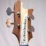 Rickenbacker 4003/4 AC Al Cisneros model, Natural Walnut: Headstock