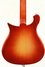 Nov 1973 Rickenbacker 450/6 , Fireglo: Body - Rear