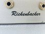 Dec 1962 Rickenbacker M-8E/amp , Silver: Body - Rear