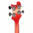 Rickenbacker 4003/4 Mod, Fireglo: Headstock - Rear