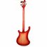 Rickenbacker 4003/4 Mod, Fireglo: Full Instrument - Rear