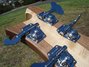 Rickenbacker 4003/4 S, Natural Walnut: Headstock - Rear