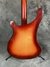 May 1988 Rickenbacker 4001/4 V63, Fireglo: Body - Rear