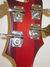 Rickenbacker 4003/4 , Amber Fireglo: Headstock - Rear