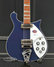 Rickenbacker 620/6 , Midnightblue: Body - Front