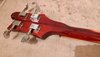 Rickenbacker 4001/4 Mod, Burgundy: Headstock - Rear